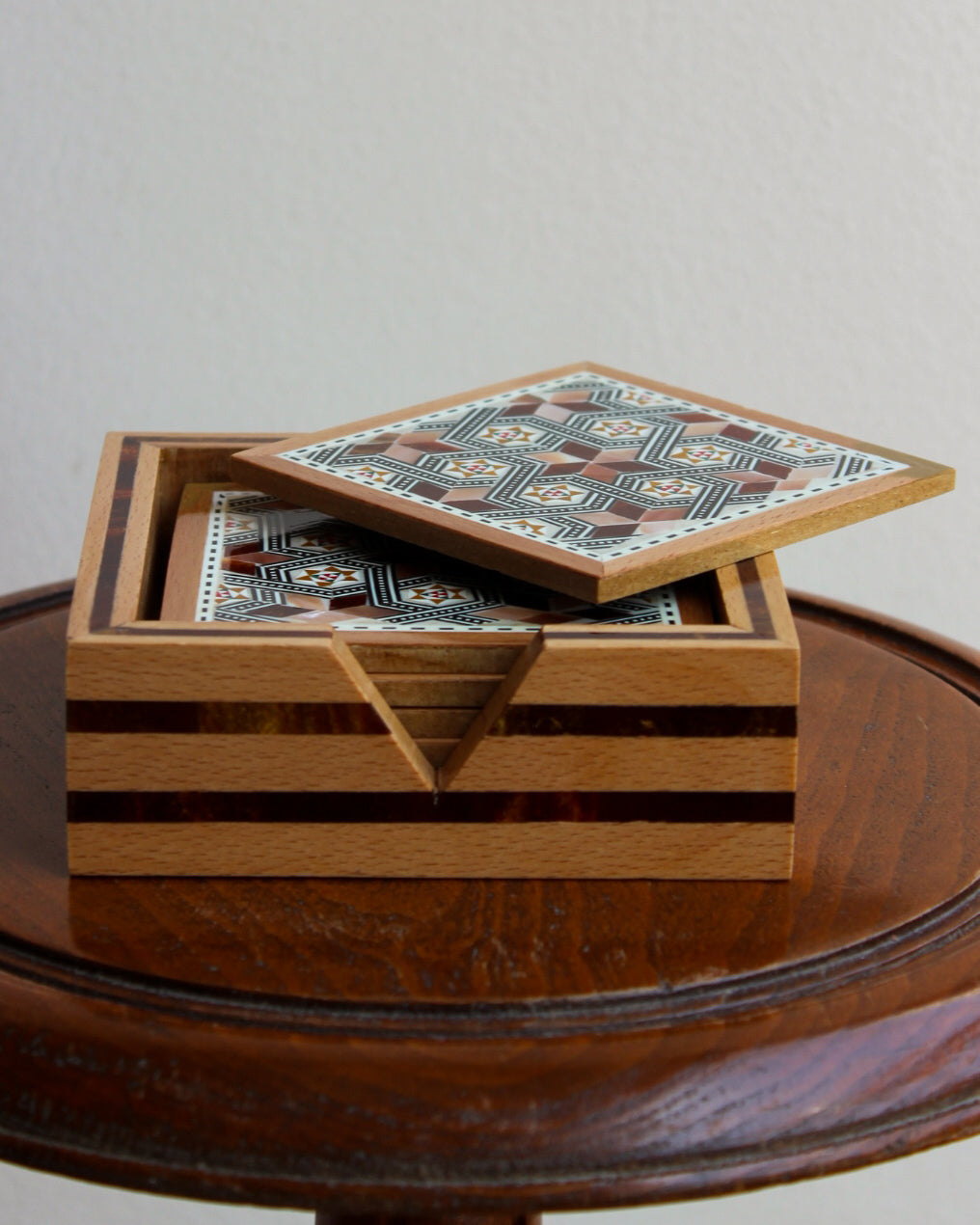 Mother of Pearl Coaster Set