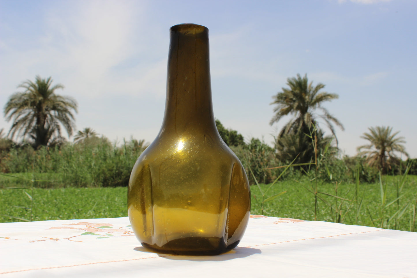 Baladi Vase with Dented Spherical Base