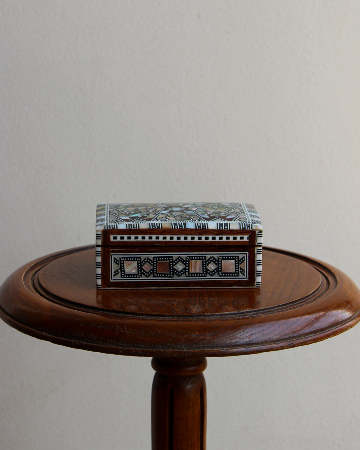 Rectangular Mother of Pearl Box