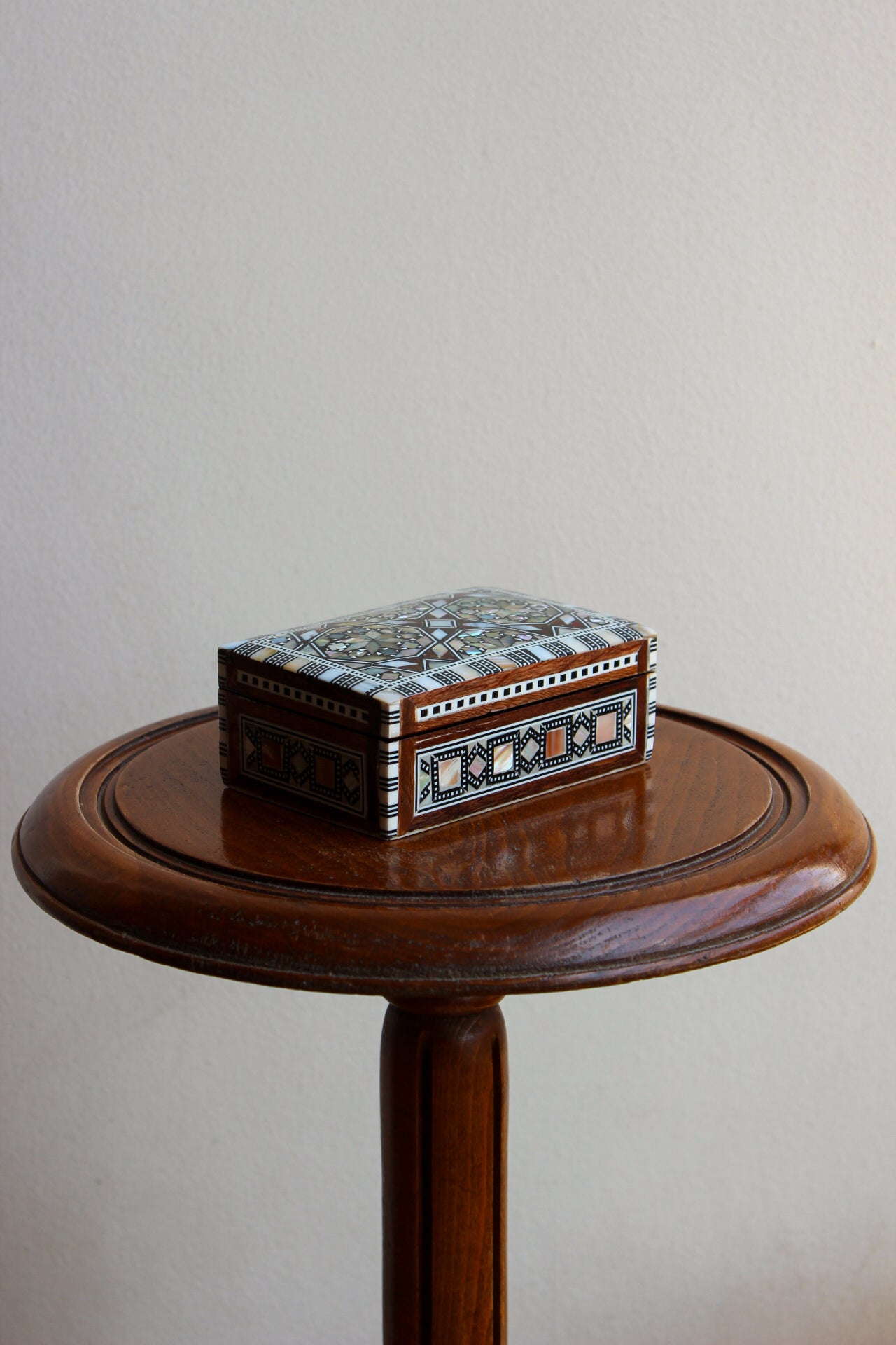 Rectangular Mother of Pearl Box