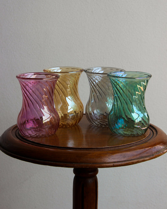 Pyrex Glass Cups set of 4